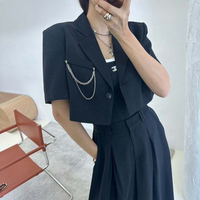SOUIT韓國㊣直郵東大門代購女裝新品推薦熱賣人氣休閑時尚夾克SOUIT by mabel-L夾克