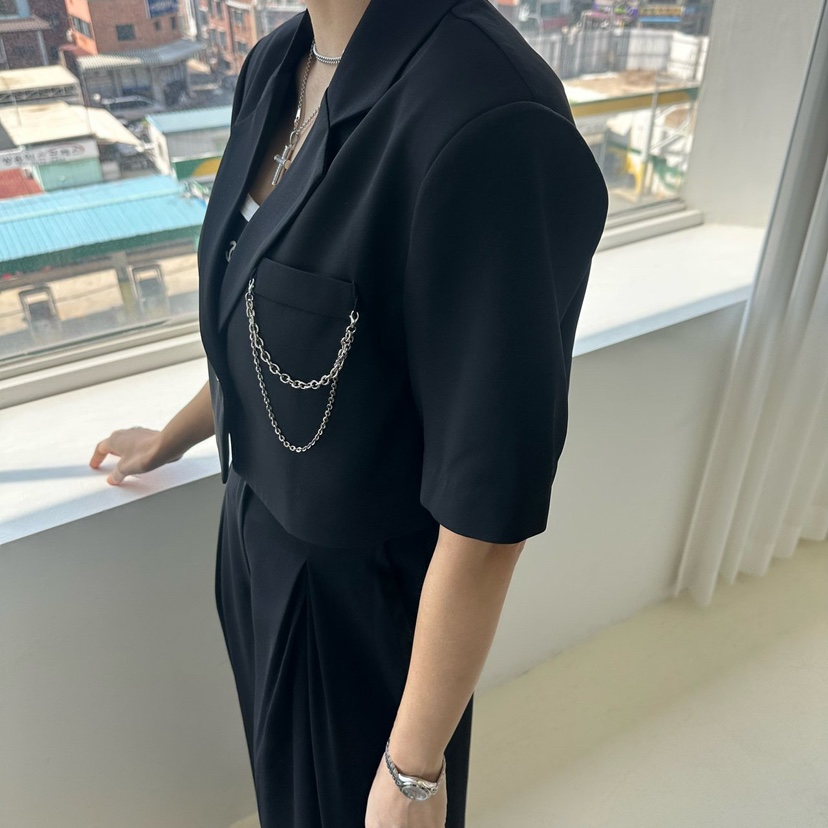 SOUIT韓國㊣直郵東大門代購女裝新品推薦熱賣人氣休閑時尚夾克SOUIT by mabel-L夾克