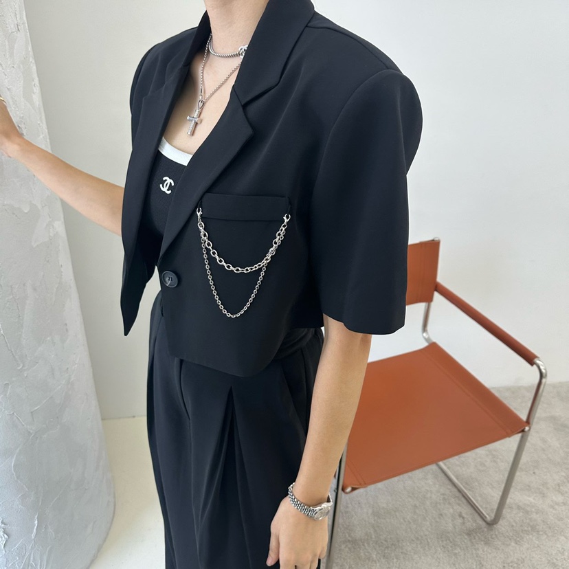 SOUIT韓國㊣直郵東大門代購女裝新品推薦熱賣人氣休閑時尚夾克SOUIT by mabel-L夾克
