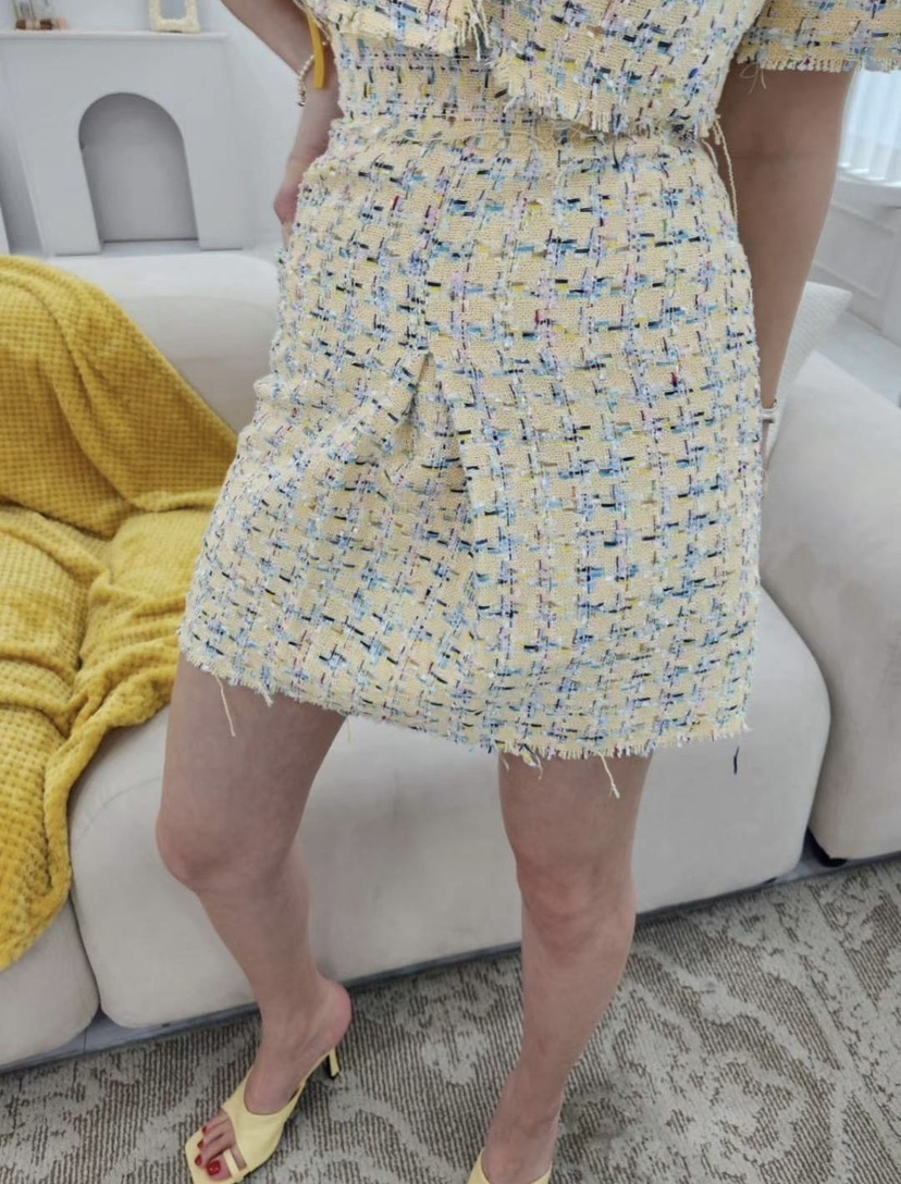 DENVER韓國直郵㊣東大門實拍女裝新品時尚25春夏人氣熱賣裙褲DENVER裙褲圖色2