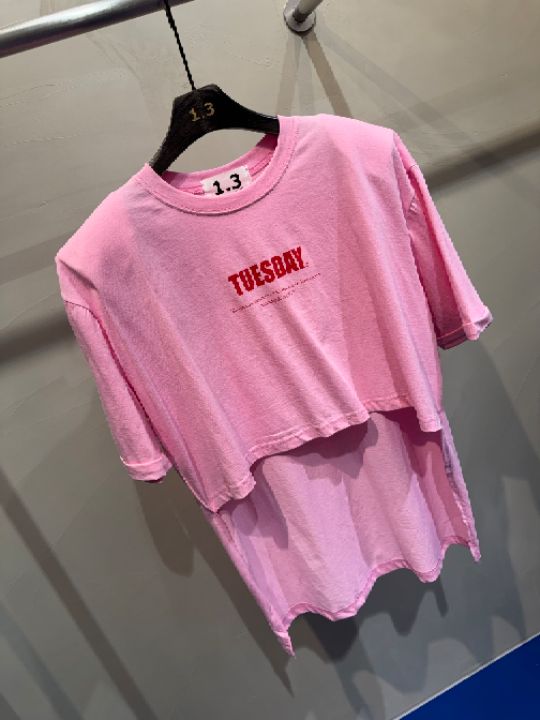 1.3直郵韓國代購㊣女裝新款休閑推薦25春夏熱賣時尚人氣T恤1.3T恤