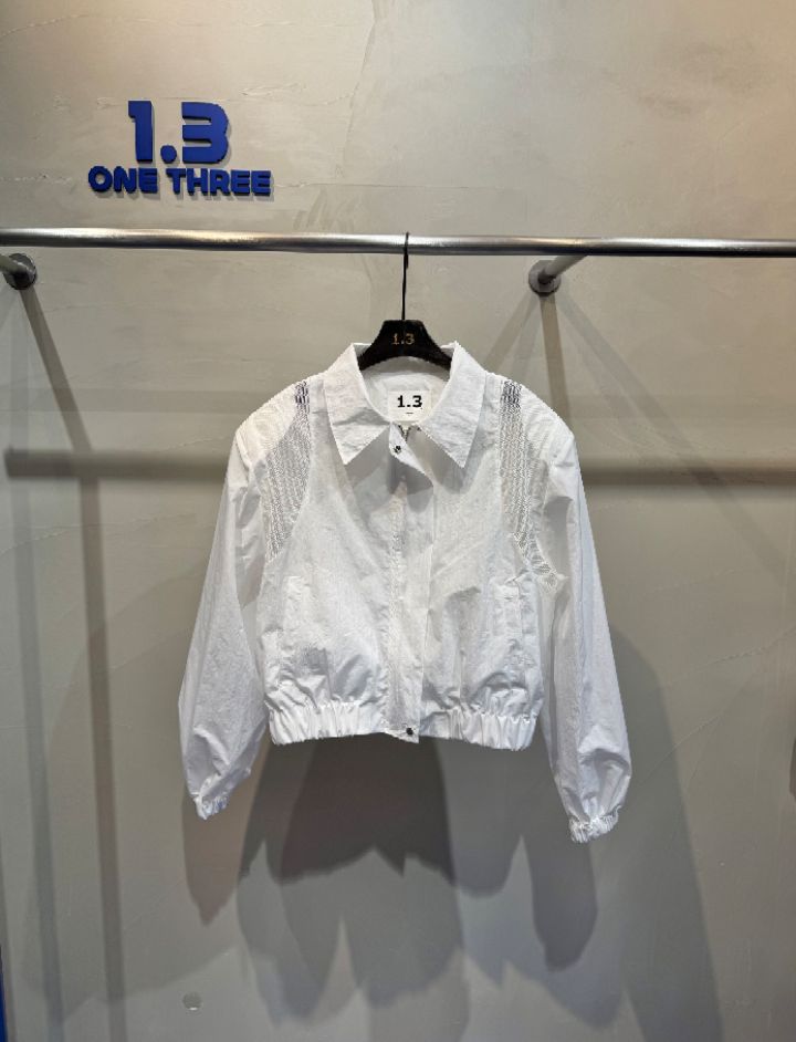 1.3韓國直郵㊣女裝新品熱賣25春夏時尚休閑推薦人氣夾克透明1.3夾克圖色3