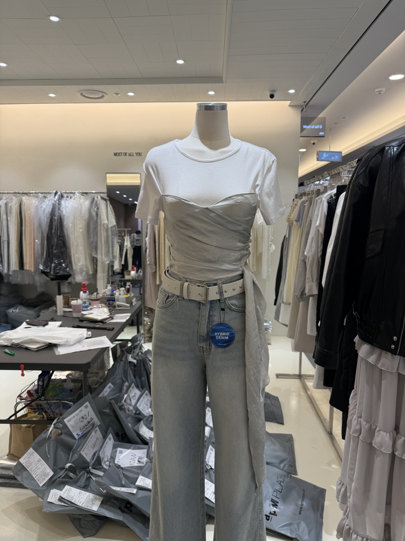 MOST OF ALL U韓國直郵㊣女裝新品推薦25春夏人氣時尚T恤MOST OF ALL UT恤圖色4