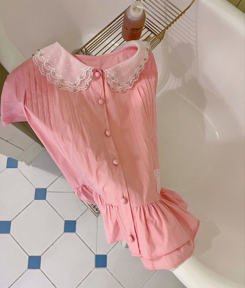 BOUTIQUE-L韓國㊣直郵東大門代購女裝新款推薦25春夏襯衫蕾絲衫BOUTIQUE-L襯衫/蕾絲衫