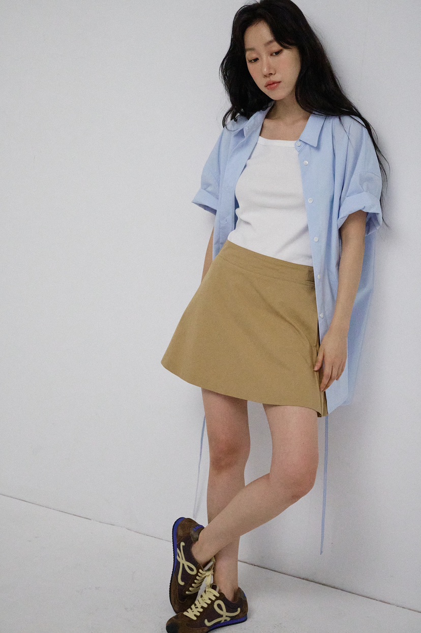 ATHEA韓國直郵㊣東大門實拍女裝新品推薦人氣25春夏休閑短裙ATHEA短裙