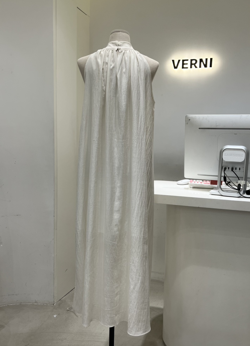 VERNI韓國直郵㊣女裝新款休閑熱賣推薦時尚人氣連衣裙含腰繩VERNI連衣裙
