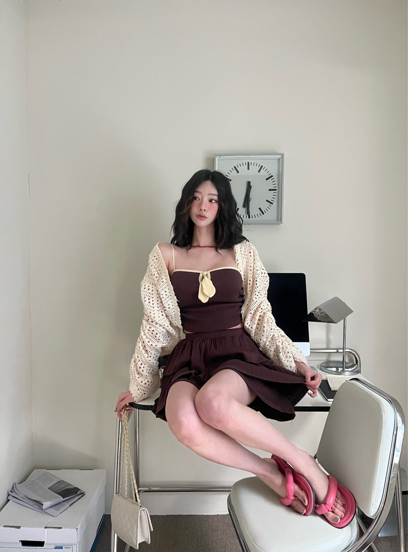 DENVER韓國㊣直郵東大門代購女裝新款時尚25春夏襯衫蕾絲衫DENVER襯衫/蕾絲衫