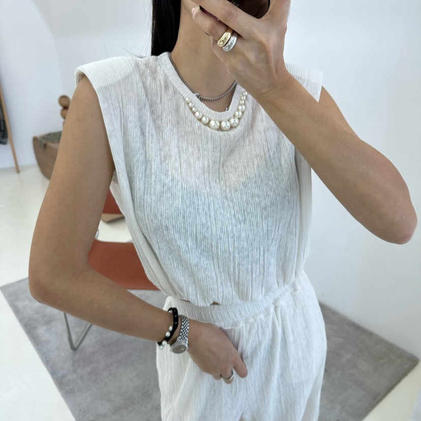 SOUIT韓國直郵㊣東大門實拍女裝新品25春夏推薦熱賣吊帶背心SOUIT by mabel-L吊帶/背心