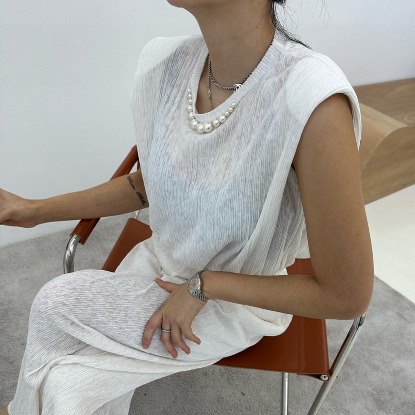 SOUIT韓國直郵㊣東大門實拍女裝新品25春夏推薦熱賣吊帶背心SOUIT by mabel-L吊帶/背心