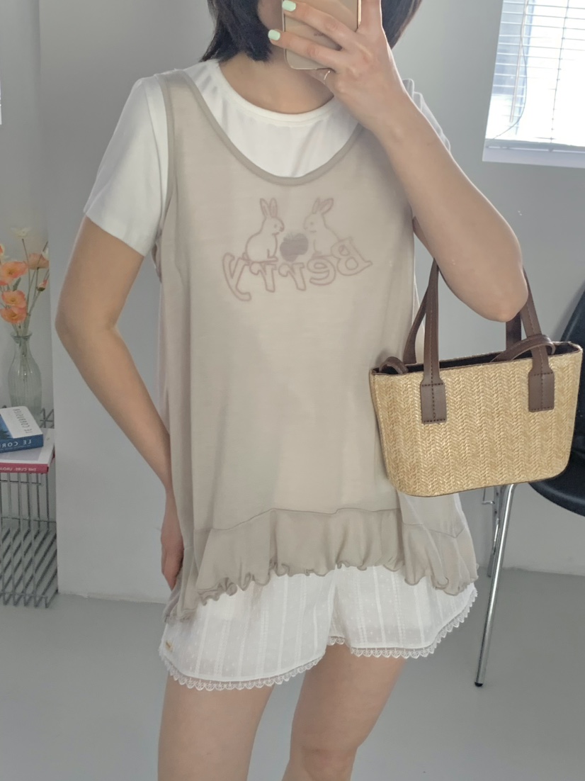 BEFORE SUNRISE韓國直郵㊣東大門實拍女裝新品推薦吊帶背心BEFORE SUNRISE吊帶/背心