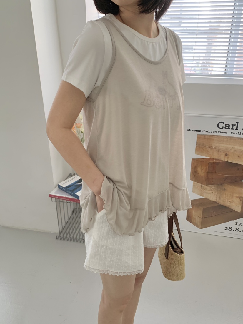 BEFORE SUNRISE韓國直郵㊣東大門實拍女裝新品推薦吊帶背心BEFORE SUNRISE吊帶/背心