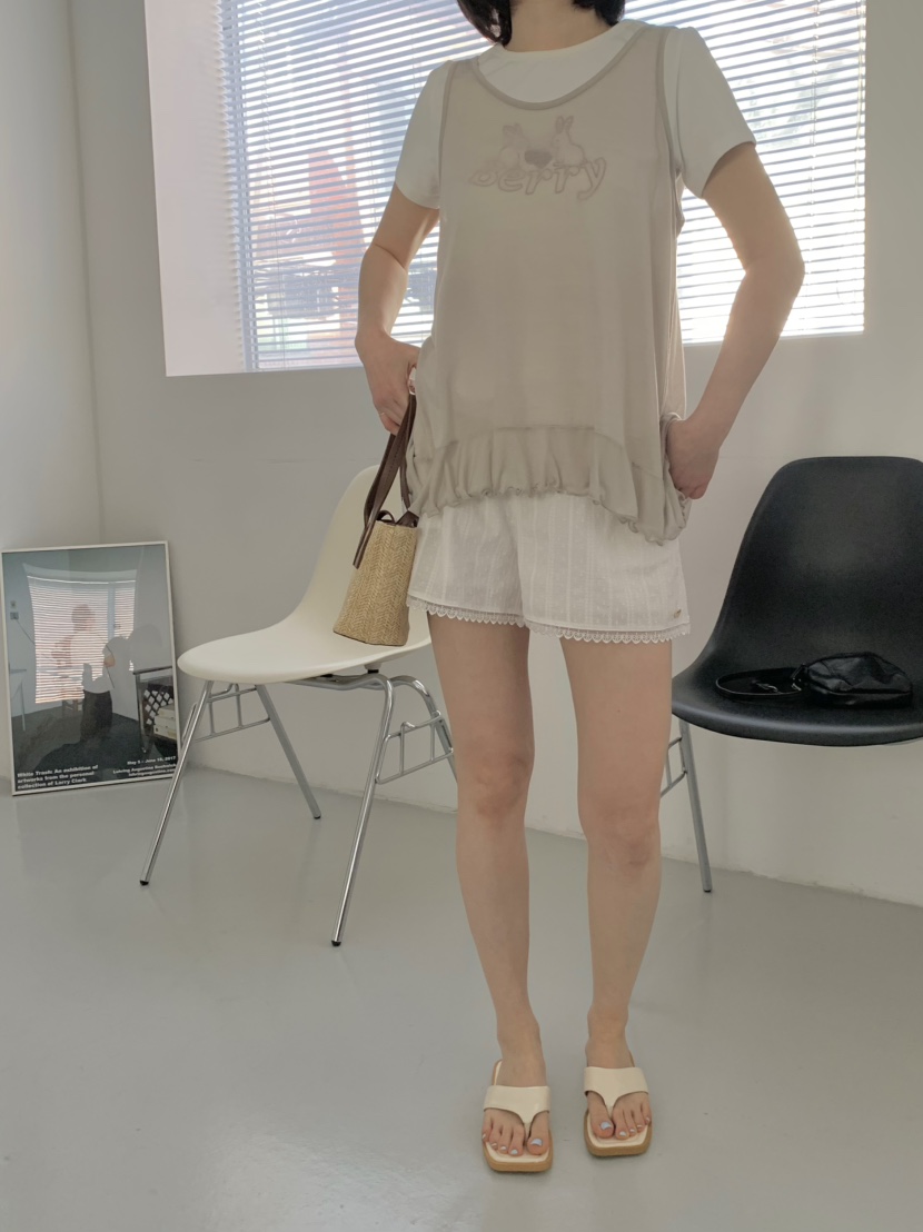 BEFORE SUNRISE韓國直郵㊣東大門實拍女裝新品推薦吊帶背心BEFORE SUNRISE吊帶/背心