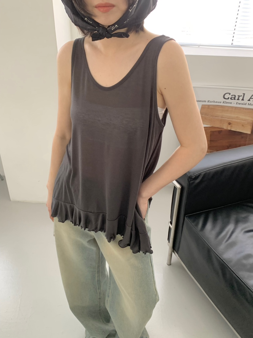 BEFORE SUNRISE韓國直郵㊣東大門實拍女裝新品推薦吊帶背心BEFORE SUNRISE吊帶/背心