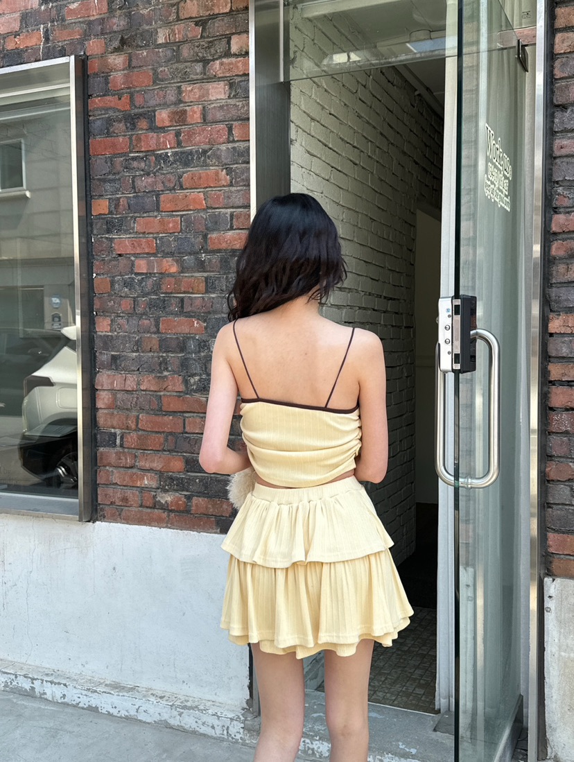 DENVER韓國直郵㊣女裝新品人氣熱賣休閑時尚推薦25春夏裙褲DENVER裙褲
