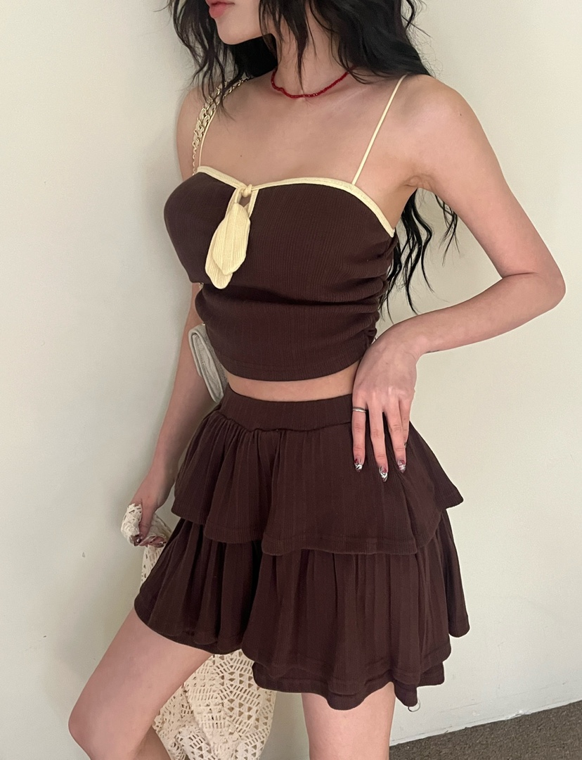 DENVER韓國直郵㊣女裝新品人氣熱賣休閑時尚推薦25春夏裙褲DENVER裙褲