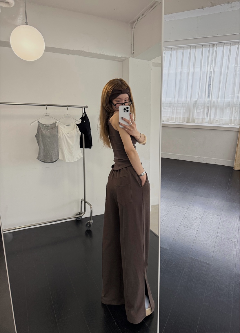 ZEROZERO直郵韓國代購㊣女裝新款人氣休閑時尚熱賣吊帶背心ZEROZERO吊帶/背心