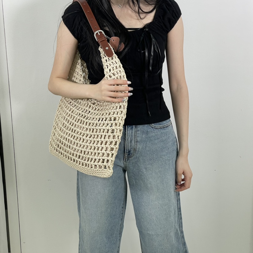 J PLACE直郵韓國代購㊣女裝新品休閑熱賣推薦25春夏單肩斜跨包J PLACE單肩/斜跨包