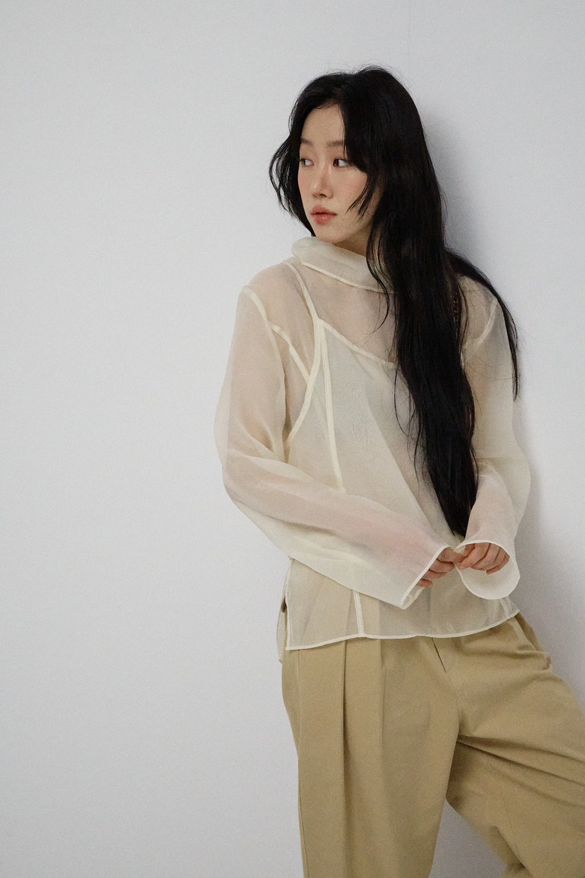 ATHEA韓國㊣直郵東大門代購女裝新款時尚推薦25春夏襯衫蕾絲衫ATHEA襯衫/蕾絲衫
