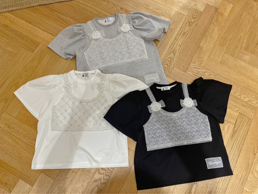 BOUTIQUE-L韓國直郵㊣女裝新款25春夏推薦熱賣人氣時尚T恤BOUTIQUE-LT恤