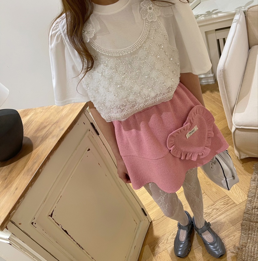 BOUTIQUE-L韓國直郵㊣女裝新款25春夏推薦熱賣人氣時尚T恤BOUTIQUE-LT恤