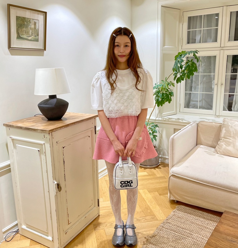 BOUTIQUE-L韓國直郵㊣女裝新款25春夏推薦熱賣人氣時尚T恤BOUTIQUE-LT恤圖色3