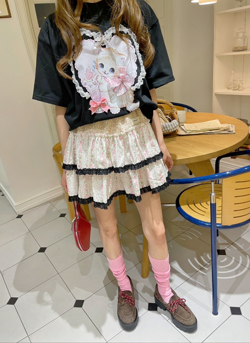 BOUTIQUE-L韓國㊣直郵東大門代購女裝新款人氣25春夏時尚短裙BOUTIQUE-L短裙