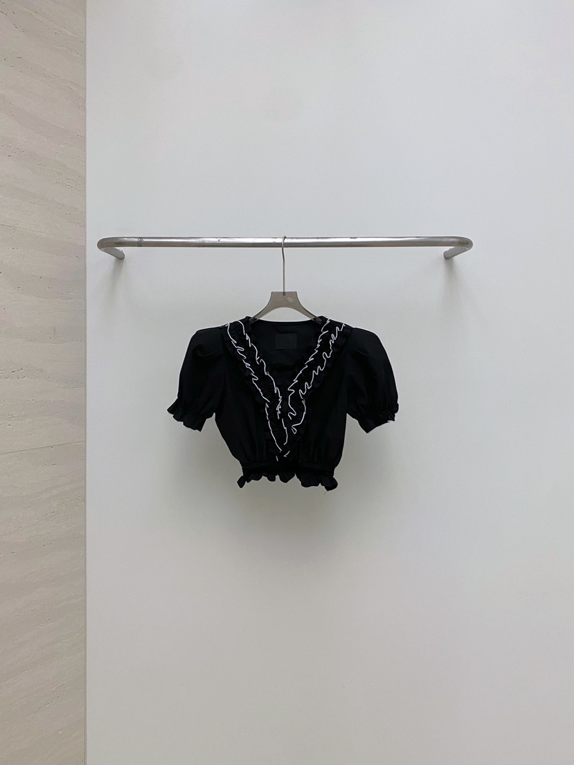 AB韓國㊣直郵東大門代購女裝新品熱賣25春夏推薦襯衫蕾絲衫AB襯衫/蕾絲衫圖色3