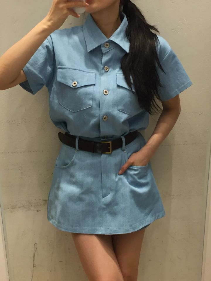 mars直郵韓國代購㊣女裝新品推薦休閑時尚25春夏襯衫蕾絲衫mars襯衫/蕾絲衫