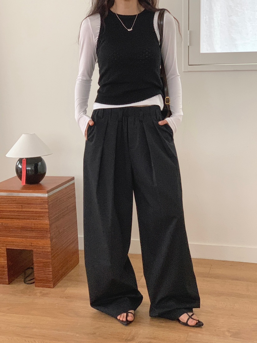 JKICHI韓國㊣直郵東大門代購女裝新品25春夏休閑熱賣休閑褲JKICHI休閑褲