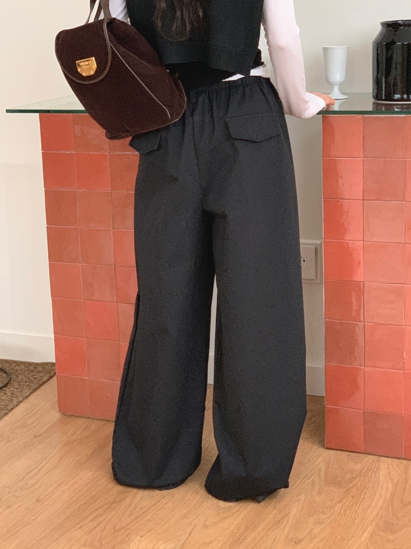 JKICHI韓國㊣直郵東大門代購女裝新品25春夏休閑熱賣休閑褲JKICHI休閑褲