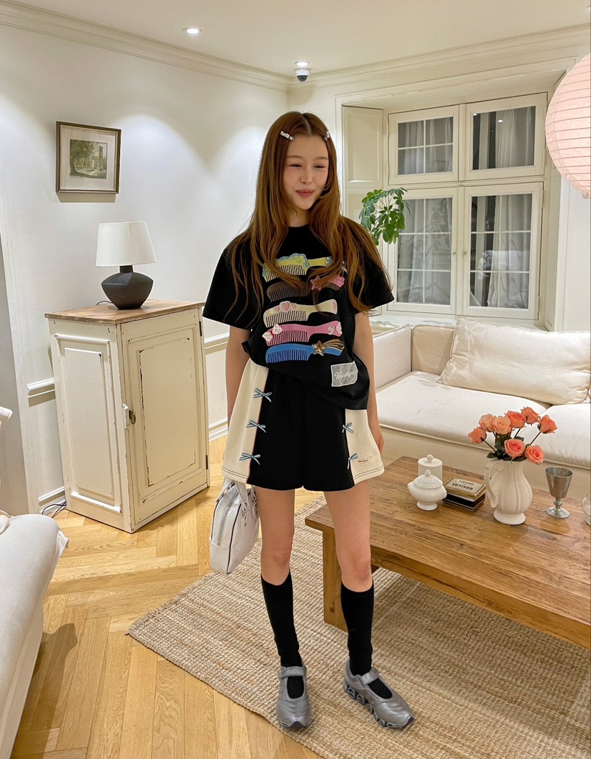 BOUTIQUE-L韓國㊣直郵東大門代購女裝新款25春夏推薦人氣短褲BOUTIQUE-L短褲