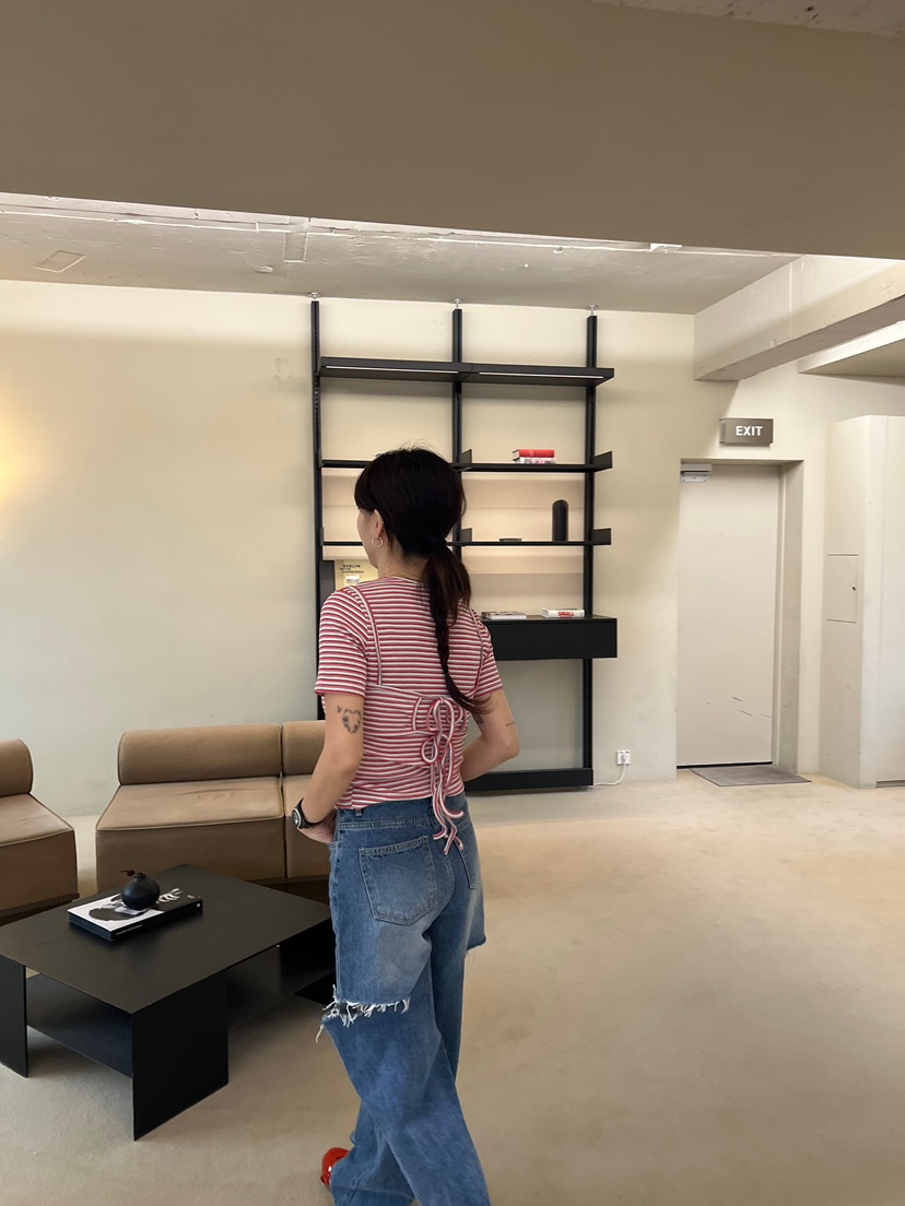 SOLAR韓國直郵㊣東大門實拍女裝新品人氣休閑時尚推薦熱賣T恤SOLART恤