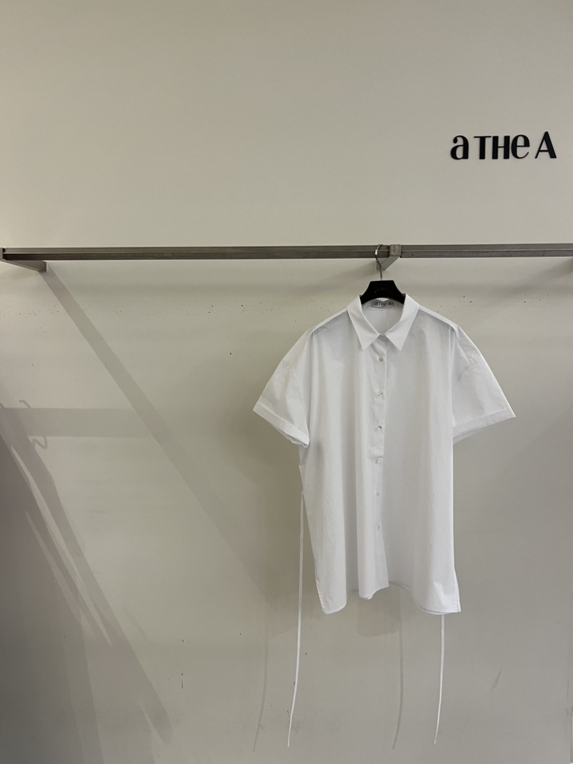 ATHEA韓國直郵㊣女裝新品人氣熱賣25春夏推薦休閑襯衫蕾絲衫ATHEA襯衫/蕾絲衫