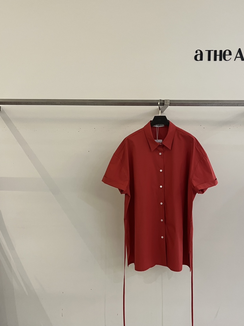ATHEA韓國直郵㊣女裝新品人氣熱賣25春夏推薦休閑襯衫蕾絲衫ATHEA襯衫/蕾絲衫圖色2