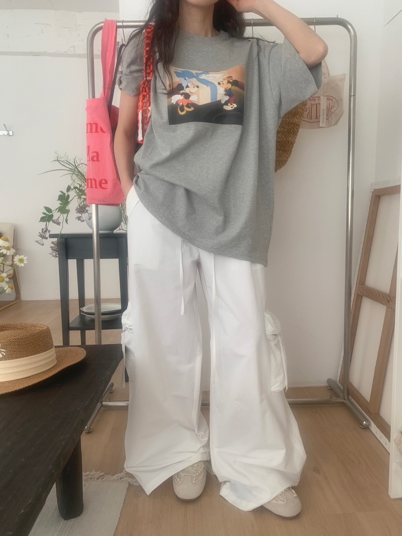JKICHI韓國㊣直郵東大門代購女裝新款推薦25春夏人氣休閑褲JKICHI休閑褲