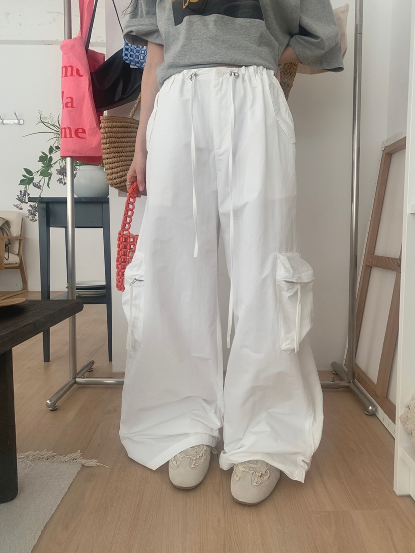JKICHI韓國㊣直郵東大門代購女裝新款推薦25春夏人氣休閑褲JKICHI休閑褲