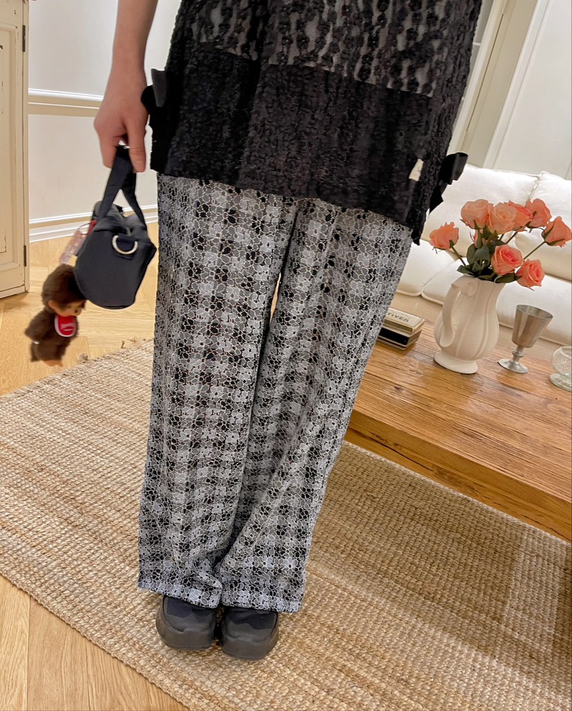 BOUTIQUE-L韓國㊣直郵東大門代購女裝新款休閑25春夏休閑褲BOUTIQUE-L休閑褲