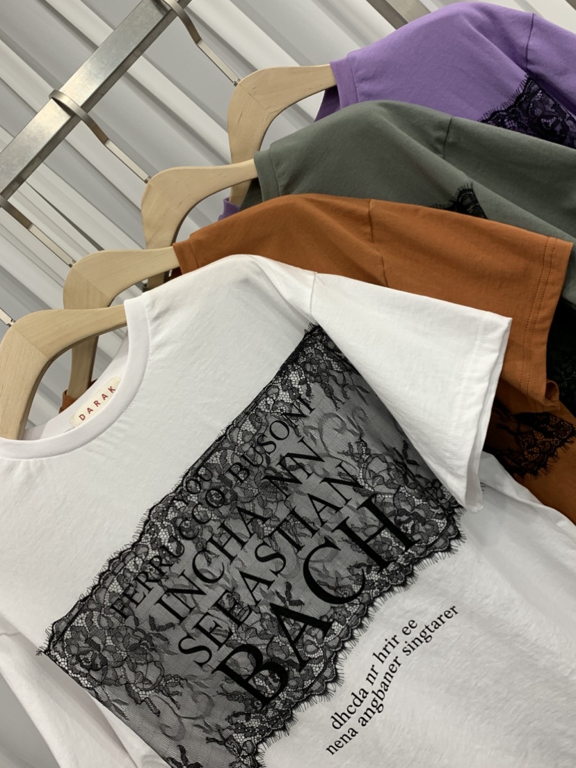 DARAK直郵韓國代購㊣女裝新品休閑人氣25春夏時尚推薦熱賣T恤DARAKT恤