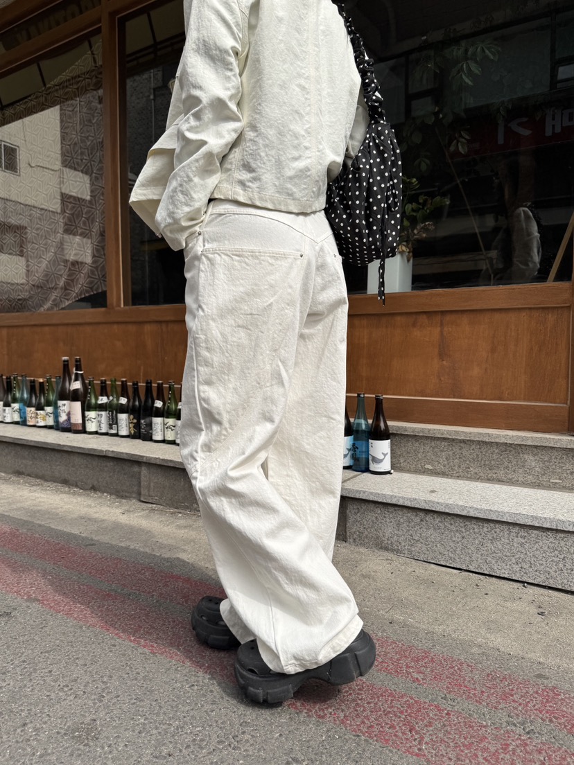 SUNDER MARKET韓國直郵㊣東大門實拍女裝新款推薦25春夏休閑褲SUNDER MARKET休閑褲