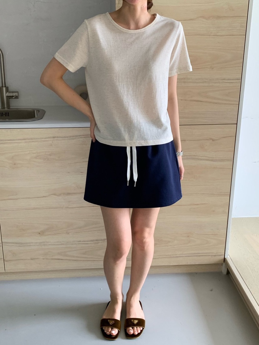 COBALT BLUE韓國㊣直郵東大門代購女裝新款人氣推薦25春夏T恤COBALT BLUET恤