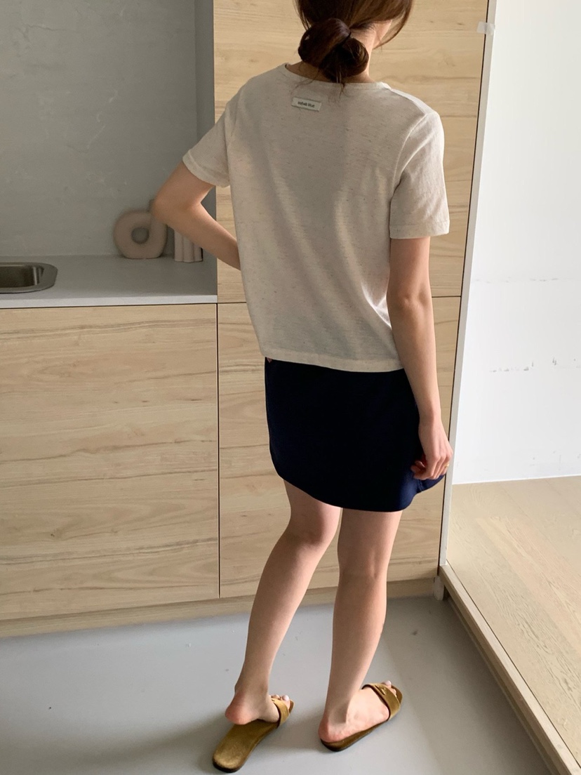 COBALT BLUE韓國㊣直郵東大門代購女裝新款人氣推薦25春夏T恤COBALT BLUET恤