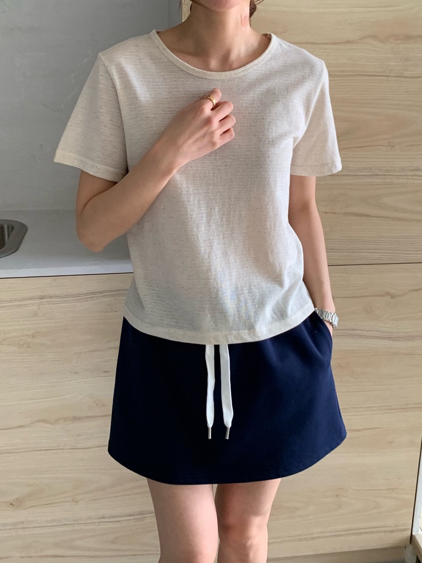 COBALT BLUE韓國㊣直郵東大門代購女裝新款人氣推薦25春夏T恤COBALT BLUET恤