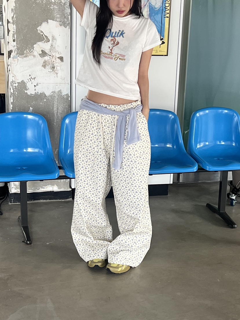 SUNDER MARKET韓國直郵㊣東大門實拍女裝新款休閑時尚休閑褲SUNDER MARKET休閑褲圖色2