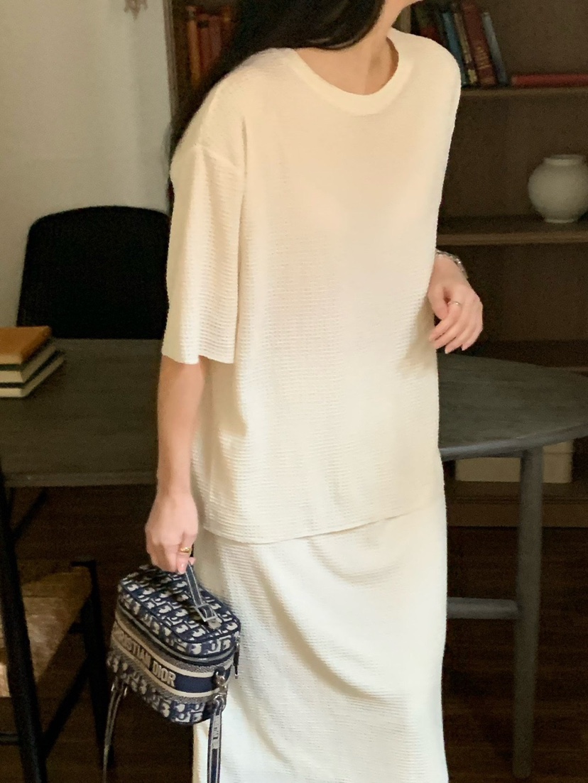 COBALT BLUE韓國直郵㊣女裝新款休閑時尚25春夏人氣熱賣T恤COBALT BLUET恤