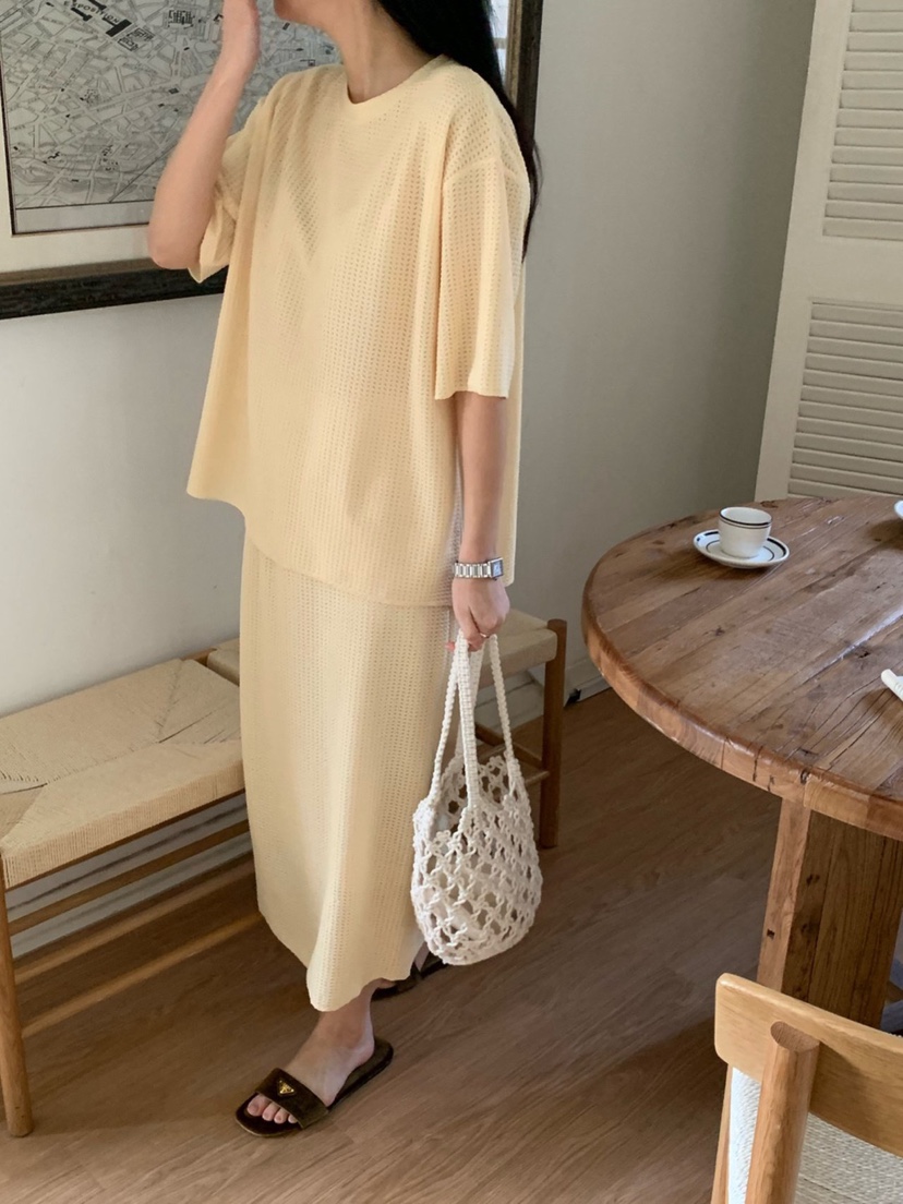 COBALT BLUE韓國直郵㊣女裝新款休閑時尚25春夏人氣熱賣T恤COBALT BLUET恤圖色3