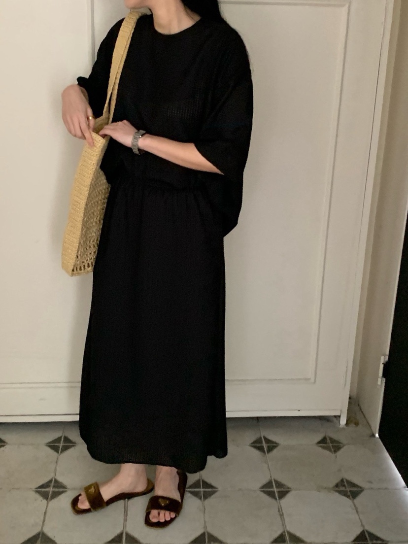 COBALT BLUE韓國直郵㊣女裝新款休閑時尚25春夏人氣熱賣T恤COBALT BLUET恤圖色4