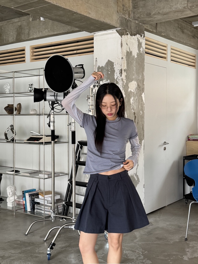 SUNDER MARKET韓國直郵㊣東大門實拍女裝新款25春夏熱賣T恤SUNDER MARKETT恤