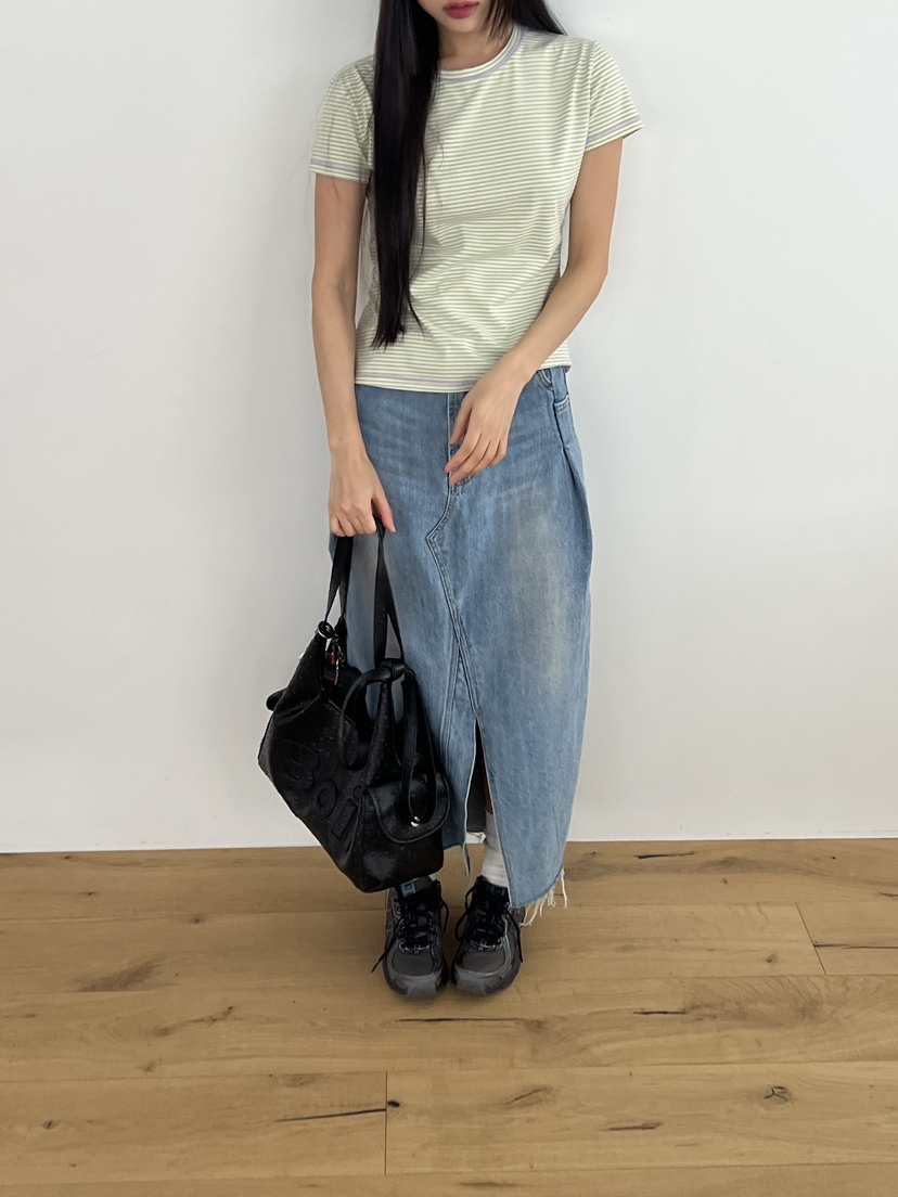 SUNDER MARKET韓國直郵㊣東大門實拍女裝新款25春夏熱賣T恤SUNDER MARKETT恤