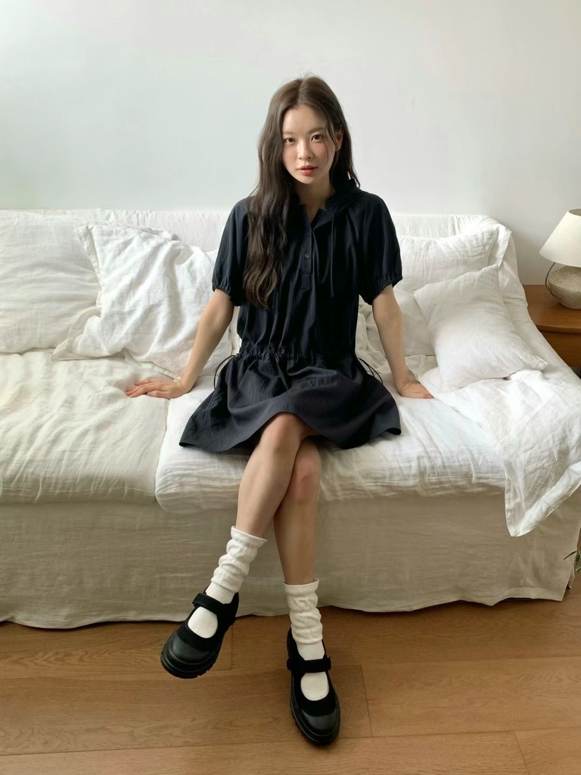 ANOU韓國直郵㊣東大門實拍女裝新款25春夏人氣時尚熱賣連衣裙ANOU連衣裙