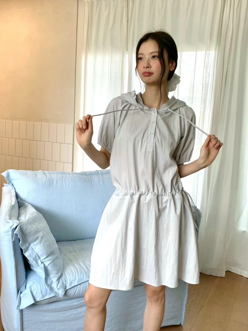 ANOU韓國直郵㊣東大門實拍女裝新款25春夏人氣時尚熱賣連衣裙ANOU連衣裙